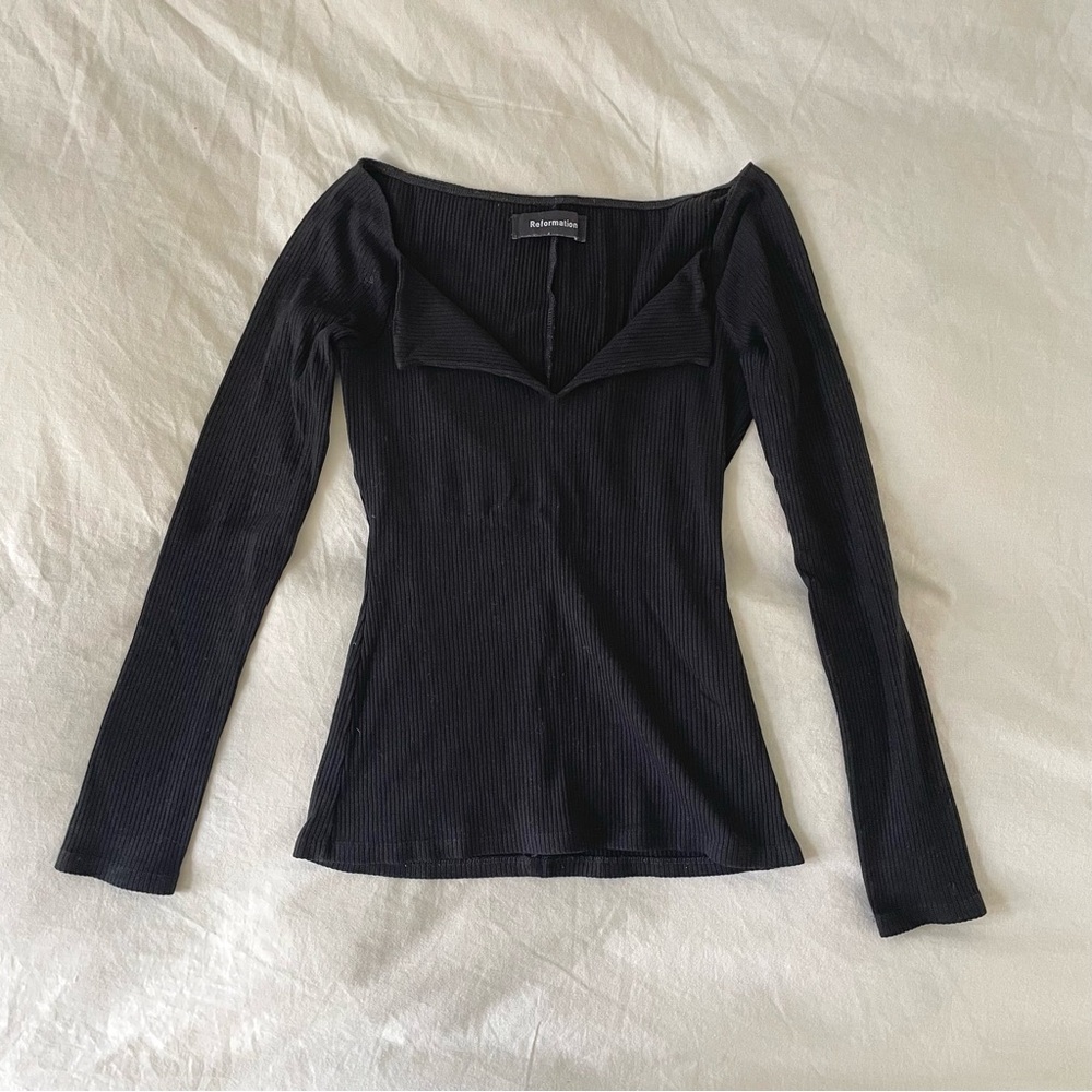 reformation sweetheart top